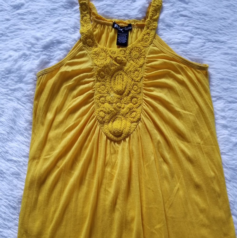 Embroidered Women Tank Top